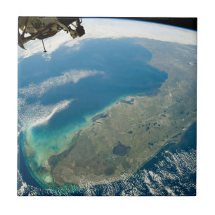 Een schuine Florida, aan de zuidoostelijke kust Tegeltje