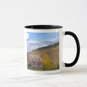 Een schuur in de Green Mountains van Vermont. Hanc Mok
