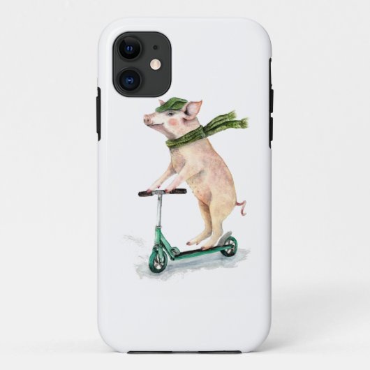 Een scooter maken Case-Mate iPhone case (Achterkant)