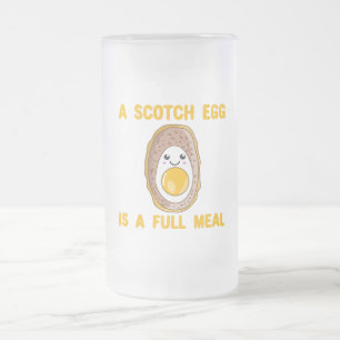 Een Scotch Egg is een volkorenvlees - Schots ei ui Matglas Bierpul