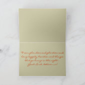 Een Scottish Halloween Blessing Kaart (Binnen)