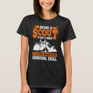 Een scout zijn is geen hobbycouting t-shirt