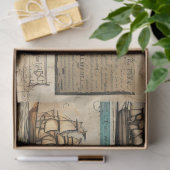 Een Scrappy nautische serie ontwerp 15 Tissuepapier (Geschenk)