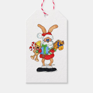 Een Scrappy Rabbit Gift Label voor de Feestdagen! Cadeaulabel