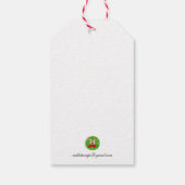 Een Scrappy Rabbit Gift Label voor de Feestdagen! Cadeaulabel (Achterkant)