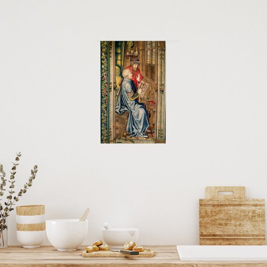 Een scriptie waarin een account wordt geschreven poster (Keuken)