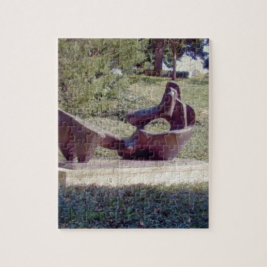 Een sculptuur in Kansas City Legpuzzel (Verticaal)