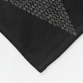 Een segment van de Pi-driehoek Fleece Deken (Hoek)