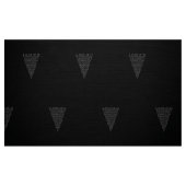 Een segment van de Pi-driehoek Stof (Fat Quarter)