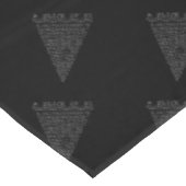 Een segment van de Pi-driehoek Tafelkleed (Gekanteld)