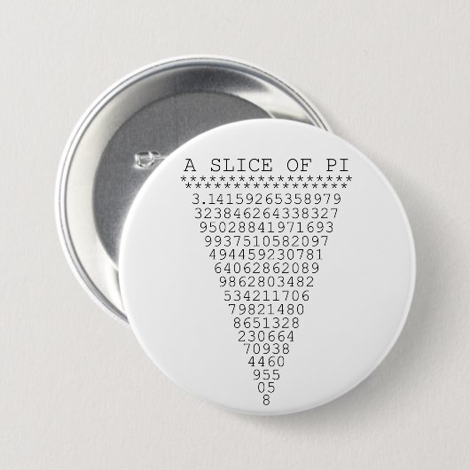 Een segment van i-presentatie ronde button 7,6 cm (Voorkant /achterkant)