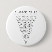 Een segment van i-presentatie ronde button 7,6 cm (Voorkant)