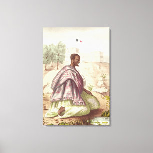 Een Senegalese Mara Canvas Afdruk