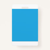 Een serene blauwe lucht met een paar verspreide wi badge (Achterkant)