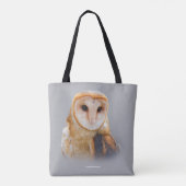 Een Serene en een mooie Barn Owl Draagtas (Achterkant)