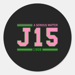 Een serieuze zaak J15 oprichter dag K en groen aka Ronde Sticker
