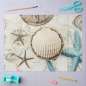 Een Shabby Chic Nautical Series Design 11 Tissuepapier (Craft)