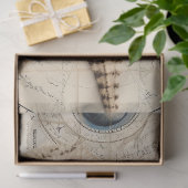 Een Shabby Chic Nautical Series Design 14 Tissuepapier (Geschenk)