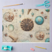 Een Shabby Chic Nautical Series Design 7 Tissuepapier (Craft)