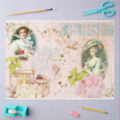 Een Shabby Chic Series Design 19 Tissuepapier (Craft)