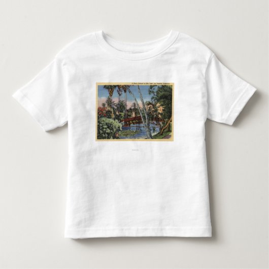 Een Shady Retreat in Echo Park Kinder Shirts (Voorkant)