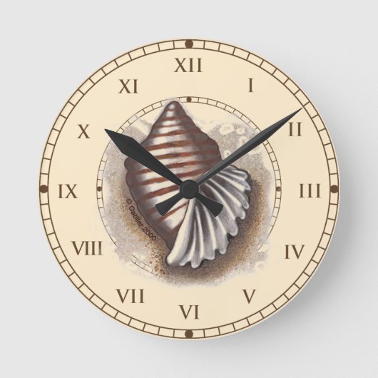 Één Shell Ronde Klok (Voorkant)