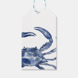 Een Shellabration | Blue Crab Theme Cadeaulabel
