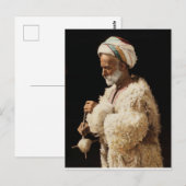 Een Shepherd uit de holy land spinwol Briefkaart (Voorkant / Achterkant)