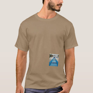 Een Shikara rit in plaats om te reizen. T-shirt