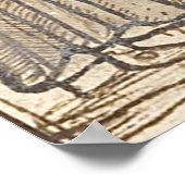 Een shofar blazen. Rosh Hashana. שופר Poster (Hoek)