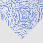 Een sierlijke uitnodiging tissuepapier (Detail)