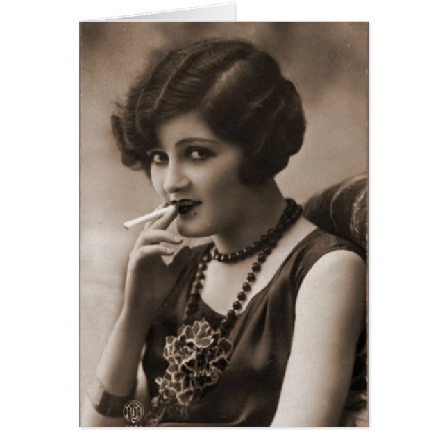 Een sigaret roken (Voorkant)