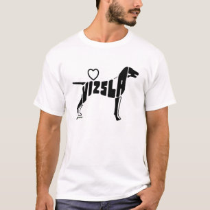EEN SILHOUETTEVIZSLAS T-SHIRT