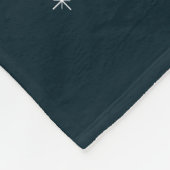 Een simpele snufje van de Vluis (middelgroot) Fleece Deken (Hoek)