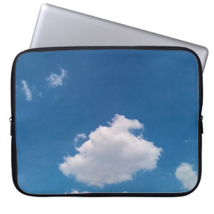 Een simpele wolk laptop sleeve