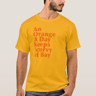 Een Sinaasappel van een dag houdt het sprankelen b T-shirt