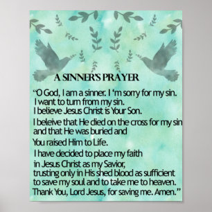 Een Sinnersgebed Poster