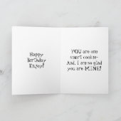 ÉÉN SISTER-BIRTHDAAG VAN DE SISTER-COOKIE KAART (Binnen)