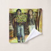 Een Sixtijnse Chape I fase van een ChaIenge Bad Handdoek (Wasdoekje)