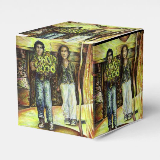 Een Sixtijnse Chape I fase van een ChaIenge Bedankdoosjes (Voorkant Zijde)