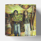 Een Sixtijnse Chape I fase van een ChaIenge Bedankdoosjes (Bovenkant)