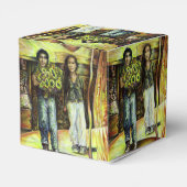 Een Sixtijnse Chape I fase van een ChaIenge Bedankdoosjes (Achterkant)