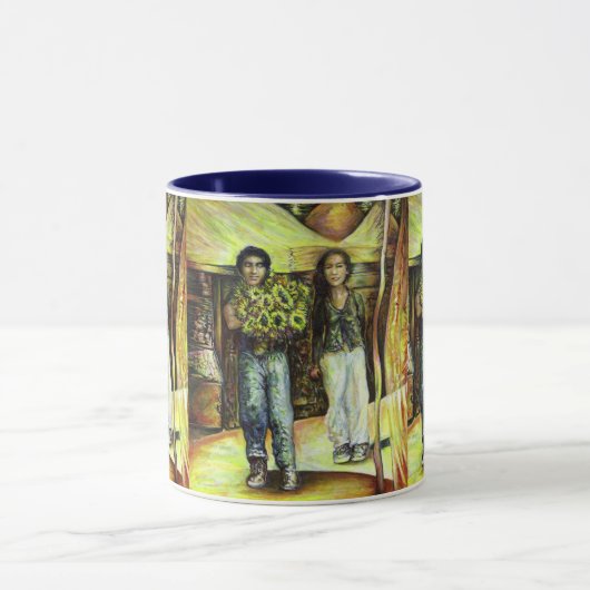 Een Sixtijnse Chape I fase van een ChaIenge Mok (Midden)