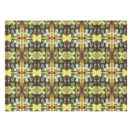 Een Sixtijnse Chape I fase van een ChaIenge Tafelkleed (Voorkant (Horizontaal))