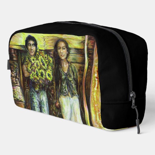 Een Sixtijnse Chape I fase van een ChaIenge Toilettasje (Rechterhoek)