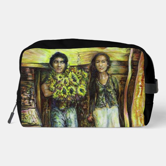 Een Sixtijnse Chape I fase van een ChaIenge Toilettasje (Achterkant)