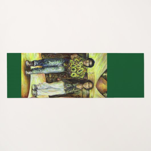 Een Sixtijnse Chape I fase van een ChaIenge Yogamat (Achterkant (horizontaal))