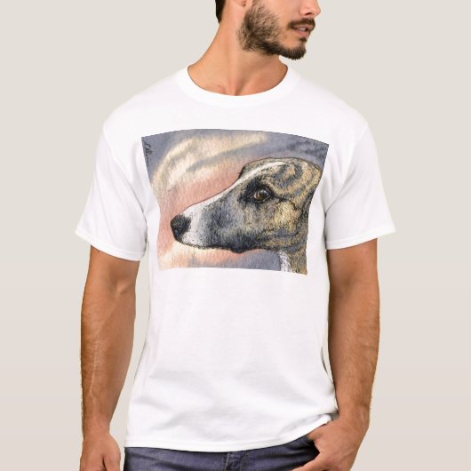 Een sjieke hond, handige hond t-shirt (Voorkant)