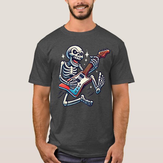 Een skelet solo t-shirt (Voorkant)