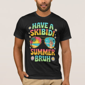 Een Skibidi Summer Bruh T-shirt